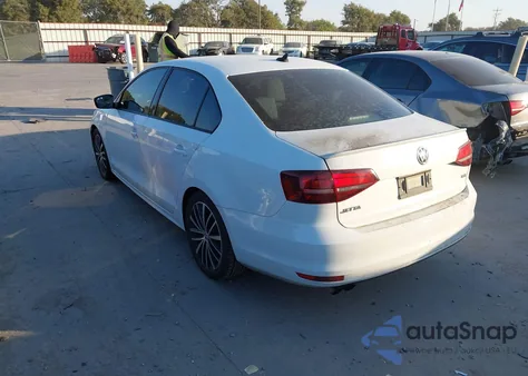 2016 Volkswagen Jetta 1.8T Sport from USA, damaged, VIN 3VWD17AJ8GM343755